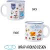 Silver Buffalo Gilmore Girls Luke’s Featuring Iconic Stars Hollow Locations Ceramic Camper Mug, 20 Ounces(Gilmore Girls)