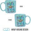 Silver Buffalo Golden Girls Squad Goals Group Ceramic Camper Mug, 20 Ounces, 20oz Squad Goals, 1 Count (Pack of 1)(20oz Retro Squares)