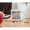 Silver Buffalo Golden Girls Squad Goals Group Ceramic Camper Mug, 20 Ounces, 20oz Squad Goals, 1 Count (Pack of 1)(20oz Squad Goals)