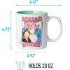 Silver Buffalo Golden Girls Squad Goals Group Ceramic Camper Mug, 20 Ounces, 20oz Squad Goals, 1 Count (Pack of 1)(20oz Squad Goals Photo)