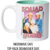 Silver Buffalo Golden Girls Squad Goals Group Ceramic Camper Mug, 20 Ounces, 20oz Squad Goals, 1 Count (Pack of 1)(20oz Squad Goals Photo)