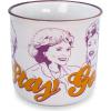 Silver Buffalo Golden Girls Squad Goals Group Ceramic Camper Mug, 20 Ounces, 20oz Squad Goals, 1 Count (Pack of 1)(20oz Stay Golden)