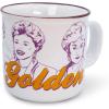 Silver Buffalo Golden Girls Squad Goals Group Ceramic Camper Mug, 20 Ounces, 20oz Squad Goals, 1 Count (Pack of 1)(20oz Stay Golden)