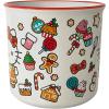 Silver Buffalo Happy Gilmore Golf Academy Ceramic Camper Mug, 20 Ounces(Hello Kitty Gingerbread)