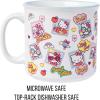 Silver Buffalo Happy Gilmore Golf Academy Ceramic Camper Mug, 20 Ounces(Hello Kitty Photo Shots)