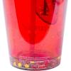 Silver Buffalo Harry Potter Hogwarts Express Plastic Snow Globe Cold Cup w/Lid and Straw, 14 Ounces