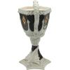 Silver Buffalo Harry Potter Hogwarts House Crest Sculpted Owl Handle Ceramic Coffee Mug, 20-Ounces(20oz Hogwarts Gold Crest Goblet)