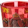 Silver Buffalo Harry Potter Hogwarts House Crests 4-Pack Tumbler Set, 10-Ounces(Hogwarts Crests with Checkers)