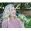 Silver Buffalo Harry Potter Hogwarts Stainless Steel Water bottle with Strap, 27-Ounces(Green)