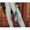 Silver Buffalo Harry Potter Hogwarts Stainless Steel Water bottle with Strap, 27-Ounces(Harry Potter)