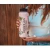 Silver Buffalo Harry Potter Hogwarts Stainless Steel Water bottle with Strap, 27-Ounces(Herbology)