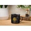 Silver Buffalo Harry Potter Mischief Managed ‘I Solemnly Swear I Am Up to No Good” Quote and Marauders Map Enamel Camper Mug, 21 Ounces