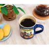Silver Buffalo Harry Potter vs Malfoy Anime Style Ceramic Camper Mug, 20 Ounces(14oz Animated Trio Hogwarts)