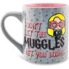Silver Buffalo Harry Potter vs Malfoy Anime Style Ceramic Camper Mug, 20 Ounces(Don’t Let the Muggles Get You Down)