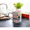 Silver Buffalo Harry Potter vs Malfoy Anime Style Ceramic Camper Mug, 20 Ounces(Don’t Let the Muggles Get You Down)