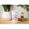 Silver Buffalo Hello Kitty Face Logo Plastic Tumbler with Lid and Straw, 32 Ounces(Hello Kitty Rainbow Flowtie)