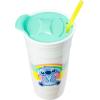 Silver Buffalo Hello Kitty Face Logo Plastic Tumbler with Lid and Straw, 32 Ounces(Lilo and Stitch Pineapple Rainbow)
