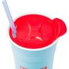 Silver Buffalo Hello Kitty Face Logo Plastic Tumbler with Lid and Straw, 32 Ounces(Marvel Comics)
