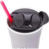 Silver Buffalo Hello Kitty Face Logo Plastic Tumbler with Lid and Straw, 32 Ounces(Mickey Mouse)