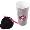 Silver Buffalo Hello Kitty Face Logo Plastic Tumbler with Lid and Straw, 32 Ounces(Mickey Mouse)