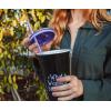 Silver Buffalo Hello Kitty Face Logo Plastic Tumbler with Lid and Straw, 32 Ounces(Nightmare Before Christmas)