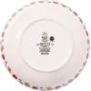 Silver Buffalo Hello Kitty and Friends Keroppi Popcorn and Apple Pattern Ceramic Dinner Pasta Bowl, 9 Inches