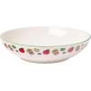 Silver Buffalo Hello Kitty and Friends Keroppi Popcorn and Apple Pattern Ceramic Dinner Pasta Bowl, 9 Inches