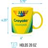 Silver Buffalo Jurassic Park Park Ranger Camper Style Ceramic Coffee Mug, 20 Ounces(20oz Crayola Crayon)