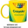 Silver Buffalo Jurassic Park Park Ranger Camper Style Ceramic Coffee Mug, 20 Ounces(20oz Crayola Crayon)