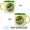 Silver Buffalo Jurassic Park Park Ranger Camper Style Ceramic Coffee Mug, 20 Ounces(20oz Park Ranger)