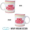 Silver Buffalo Jurassic Park Park Ranger Camper Style Ceramic Coffee Mug, 20 Ounces(Nissin Cup Noodles)