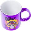 Silver Buffalo Lilo and Stitch Halloween Midnight Squiggles Electroplate 20oz Ceramic Mug