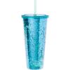 Silver Buffalo Lilo and Stitch Tropical Ohana Sitting 32oz Confetti Cold Cup