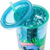 Silver Buffalo Lilo and Stitch Tropical Ohana Sitting 32oz Confetti Cold Cup