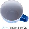 Silver Buffalo Lilo and Stitch Wavy Style Ceramic Soup Mug, 24-Ounces