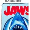 Silver Buffalo MGM The Amityville Horror “Home Sweet Home” Screen Print Plush Raschel Throw Blanket, 45″ x 60″(Jaws Need a Bigger Boat)