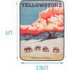 Silver Buffalo MGM The Amityville Horror “Home Sweet Home” Screen Print Plush Raschel Throw Blanket, 45″ x 60″(Yellowstone Protect the Family)