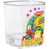 Silver Buffalo Marvel Comics Action Poses 4pc Rocks Glass Set, 9 Ounces, Multicolor, 9oz