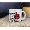 Silver Buffalo Marvel Deadpool Nerdin Since the 90s Ceramic Camper Mug, 20 Ounces(Marvel Deadpool)