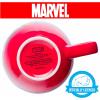 Silver Buffalo Marvel Deadpool Nerdin Since the 90s Ceramic Camper Mug, 20 Ounces(Multicolor)