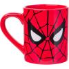 Silver Buffalo Marvel Deadpool Nerdin Since the 90s Ceramic Camper Mug, 20 Ounces(Spider-Man Eyes)