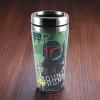 Silver Buffalo Marvel Deadpool Stainless Steel Travel Mug, 16-Ounces(Boba Fett)