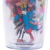 Silver Buffalo Marvel Spiderman Double Wall Travel Tumbler with Slide Close Lid, 20 Ounces(Retro Marvel Comics Avengers)