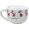Silver Buffalo Mickey & Minnie Todo Es Mejor Ceramic Soup Mug, 24 Ounces(Mickey Sketch Line Up)