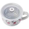 Silver Buffalo Mickey & Minnie Todo Es Mejor Ceramic Soup Mug, 24 Ounces(Mickey Sketch Line Up)