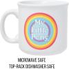 Silver Buffalo My Little Pony Friends 4-Ever Forever Featuring Sunlight, Windy, and Skydancer Ceramic Camper Mug 20 Ounces