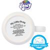Silver Buffalo My Little Pony Friends 4-Ever Forever Featuring Sunlight, Windy, and Skydancer Ceramic Camper Mug 20 Ounces