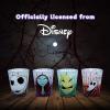 Silver Buffalo Nightmare Before Christmas Hack Bone Border Face 4pc Plastic Freeze Gel Mini Cup