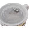 Silver Buffalo Peanuts Snoopy and Woodstock Ceramic Soup Mug with Vented Plastic Lid, 24 Ounces, 1 Count (Pack of 1)
