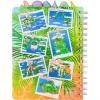 Silver Buffalo Pokemon Kanto Region Pokemon And Map 6.5″ x 8.5″ Tabbed Journal